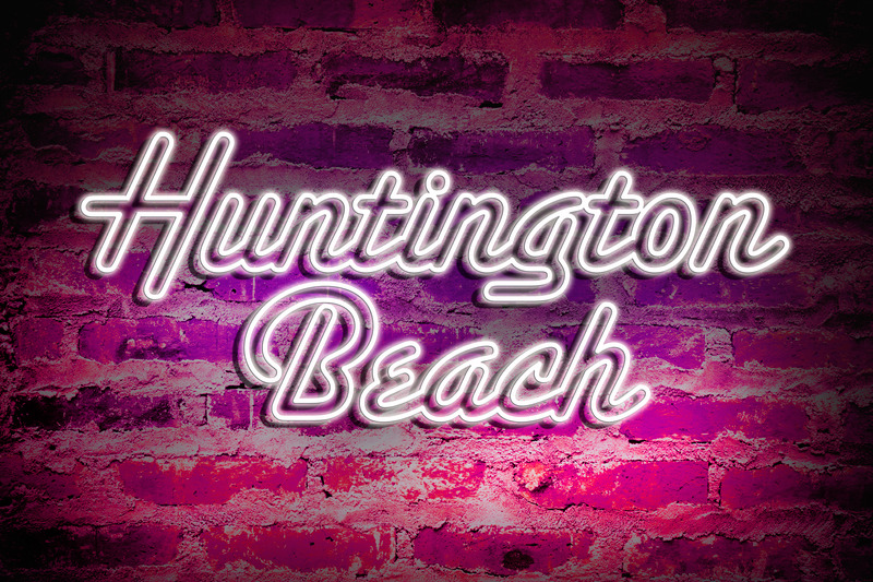 Image with the words 'Huntington Beach'